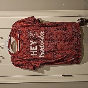 Womens like new American Highway sz Xlg distressed tshirt. Gorgeous